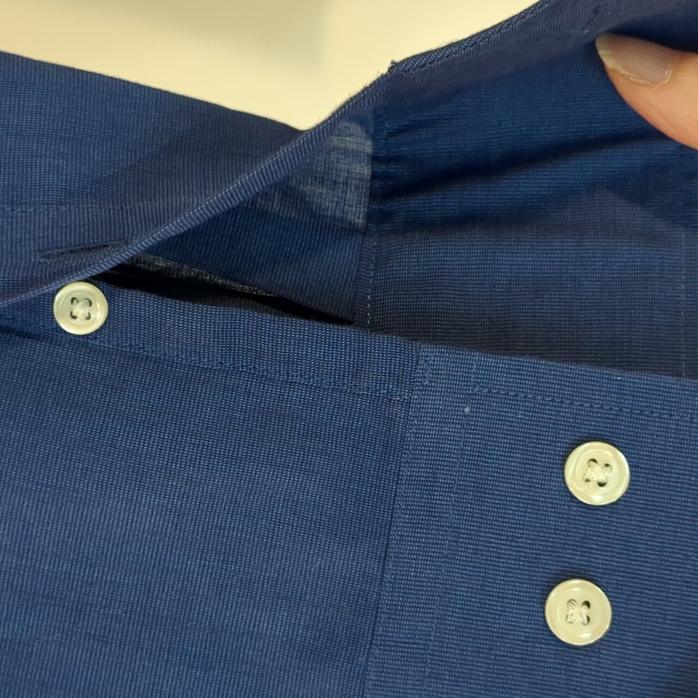 Christian Dior men's dress shirt Sz 15 1/2 - Picture 3 of 5